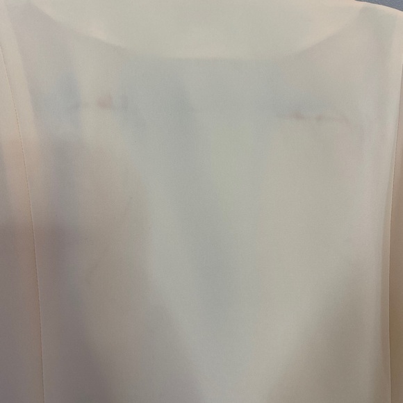 Russ Petite Lemon Yellow Size 12 Tie at Back V Neck - Picture 7 of 8